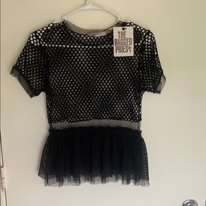 Ragged priest unique top mesh